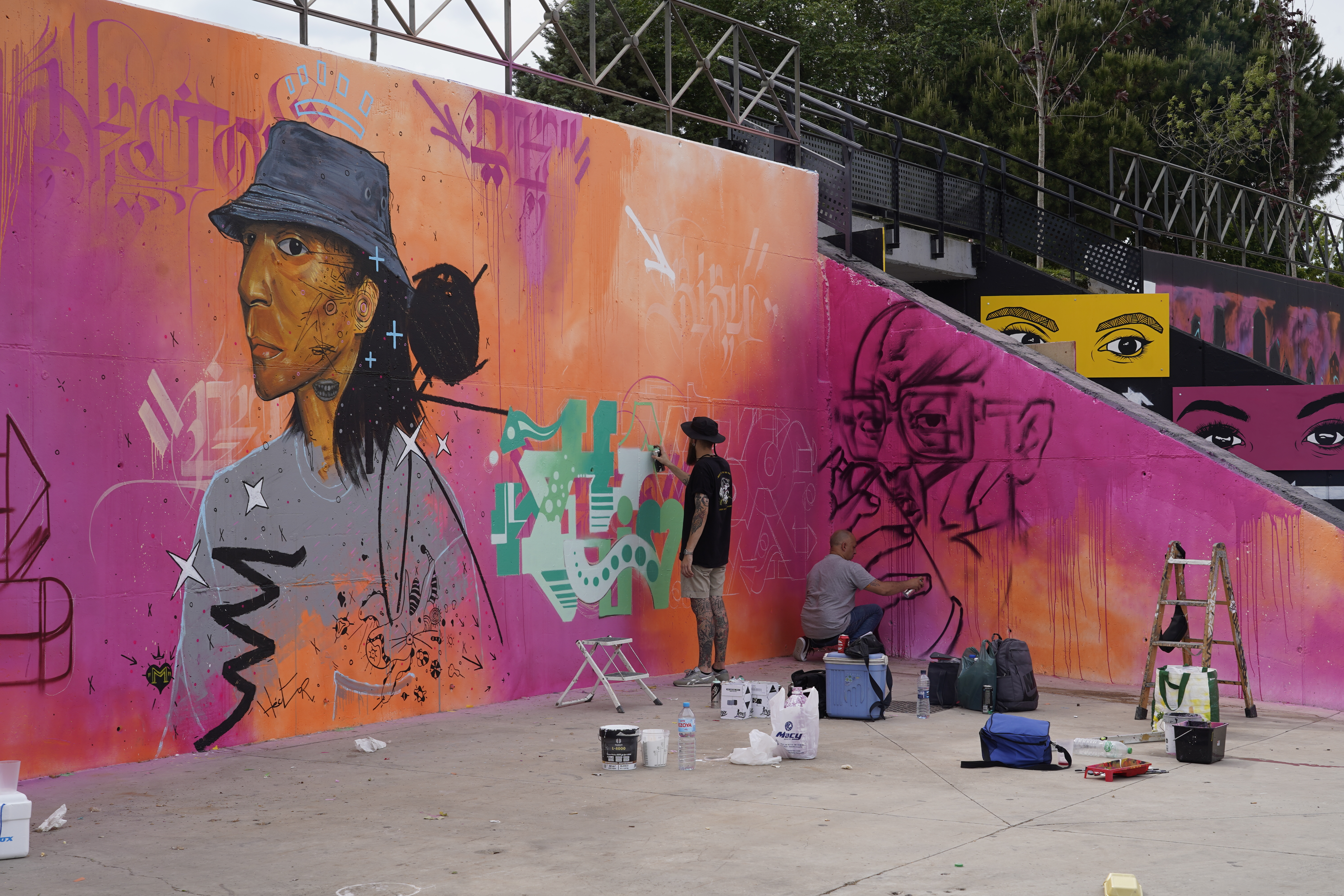 Semana de la Juventud - Exhibición grafiti
