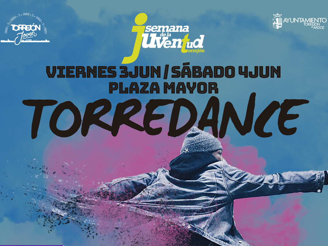 Diez grupos de baile locales participarán en el Festival Torredance este fin de semana, que pondrá punto y final a la Semana de la Juventud de Torrejón de Ardoz 