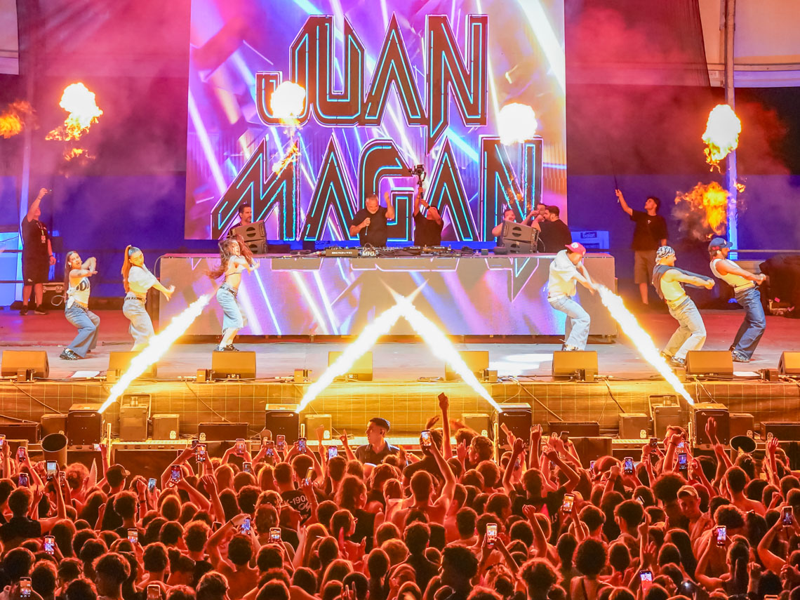 Espectacular concierto de Juan Magán