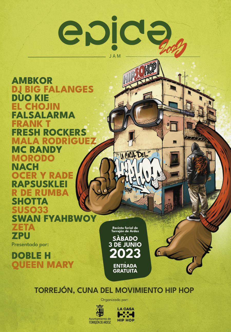 Festival Épica Jam 2023 - Torrejón de Ardoz